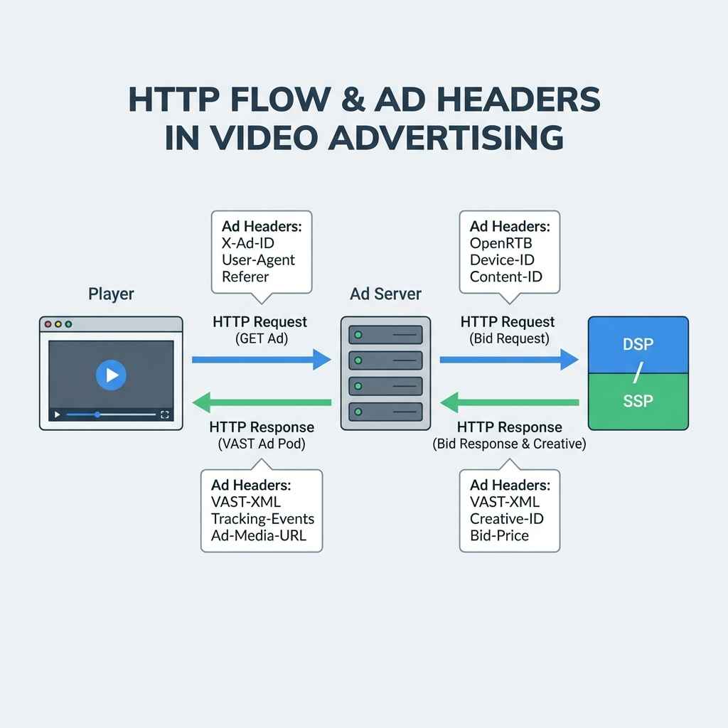 Ad Header: Essential HTTP Headers for Video Ad Delivery & Ad Serving Optimization