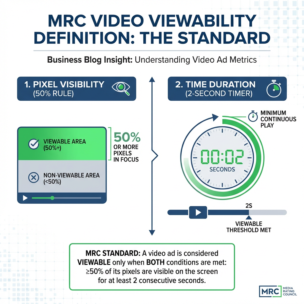 MRC Video Viewability Definition: Complete Guide for Publishers and Ad Ops