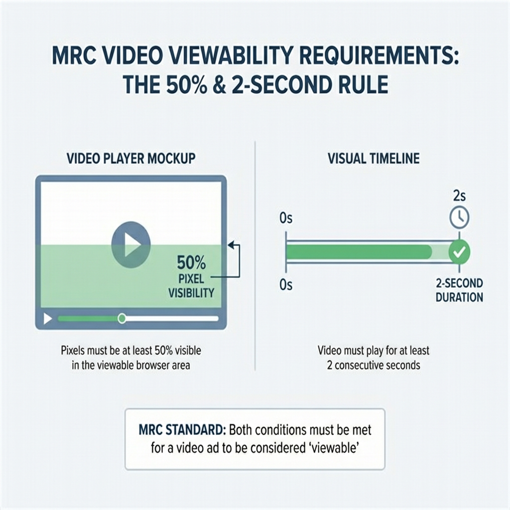 MRC Video Viewability Standards: Complete Guide for Publishers and Ad Ops